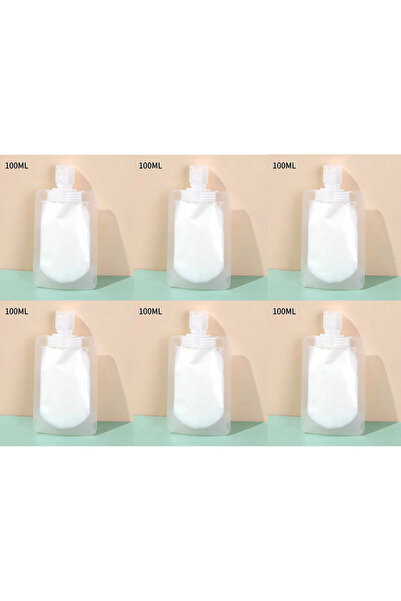 Choice10 6pcs 100ml 2-10Pcs Shampoo Makeup Fluid Sub Bottle Packaging Bottle ...