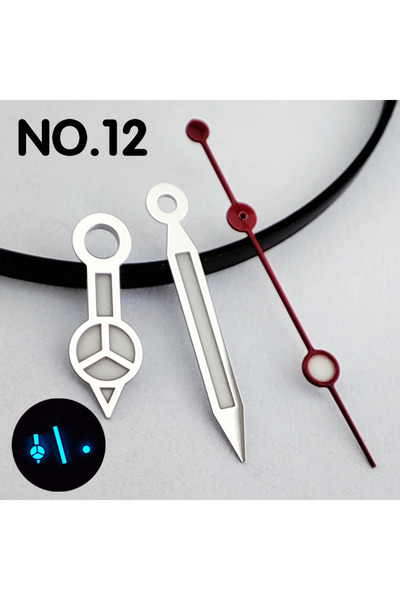 Choice14 عقارب NH35 رقم 12، عقارب مضيئة C3، عقارب مرسيدس بنز لقطع غيار الساعا...