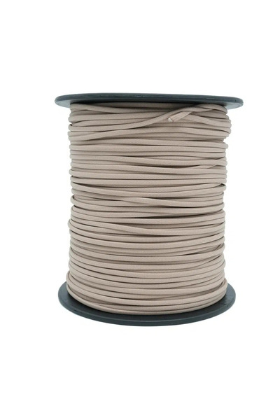 PARACORD Bracelet, Outdoor and Hobby Cord 4 mm Matte Beige 5 Meters
