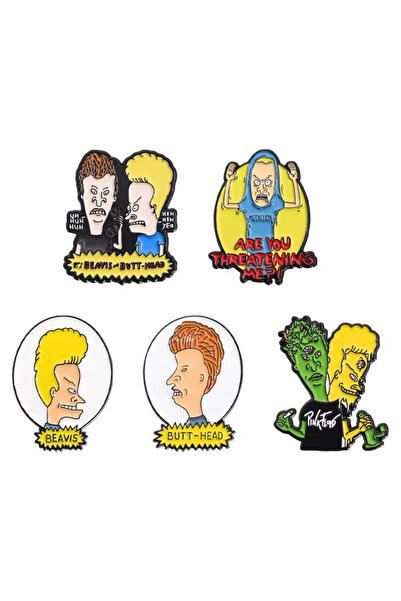 Choice6 دبابيس معدنية مطلية بالمينا لشخصيات كرتونية مضحكة من فيلم TZ1716 الكو...
