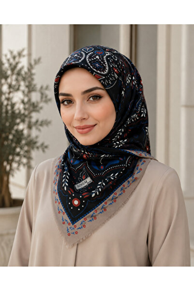 Butik Kaliteli Yumuşak Dokulu Yüzde 95 Pamuk Eşarp Yazma