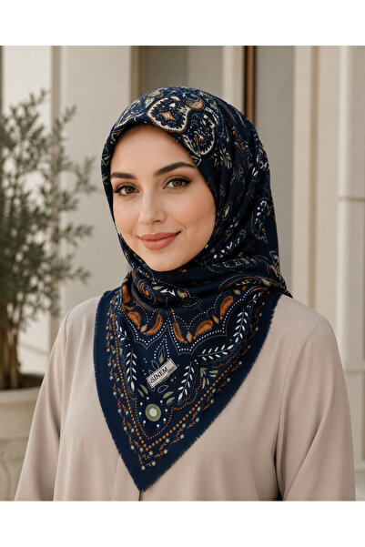 Butik Kaliteli Yumuşak Dokulu Yüzde 95 Pamuk Eşarp Yazma