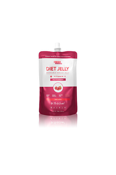 NO BRAND Beketo Jeleu Dietetic Konjac - Zmeură Sălbatică 150G