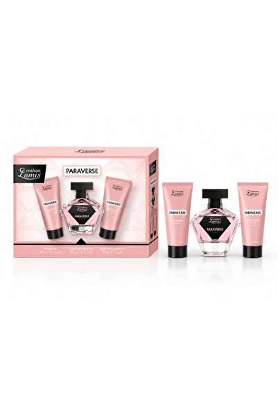 Creation Lamis Set cadou pentru femei Paraverse, Apă de parfum 100 ml + Gel d...