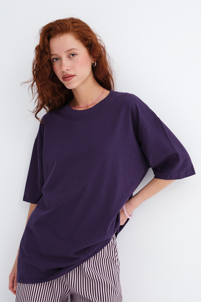 Addax Crew Neck Basic T-shirt P10111-D7