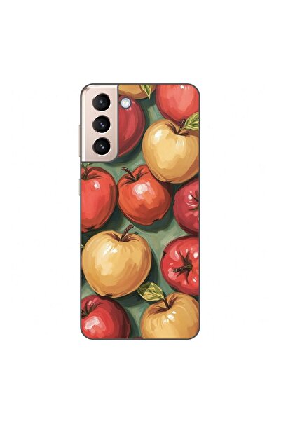 OEM Калъф, съвместим със Samsung Galaxy S21 FE, от силиконов гел TPU, с принт...