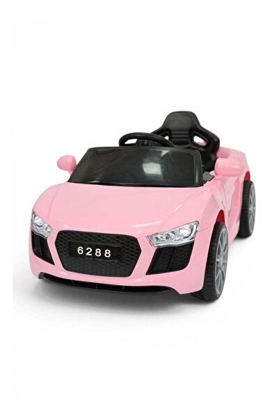 Fun Moment Kids Electric Car with Remote Control, LED Lights, and Music