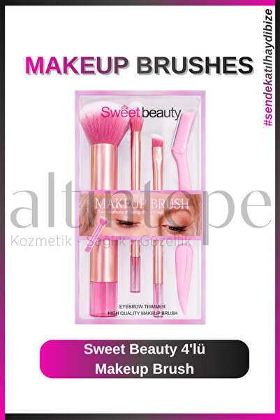 Altıntepeshop 4'lü Makeup Brush
