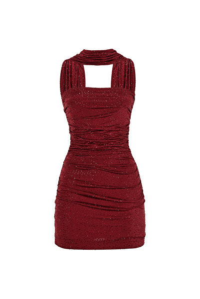 Urban Muse Taşlı Mini Elbise