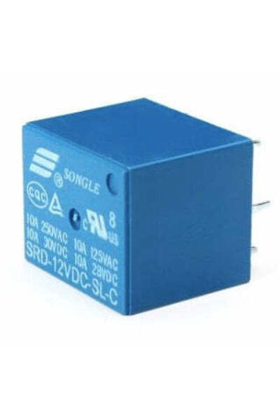 Generic ريلاي طاقة صغير 12 فولت تيار مستمر SRD-12VDC-SL-C نوع PCB