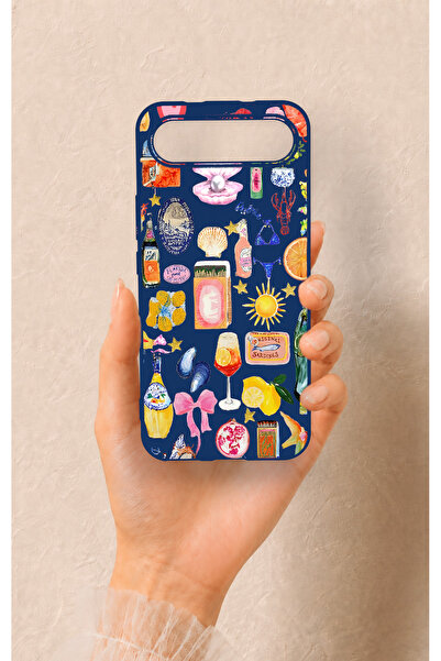 Vip Case Tecno Spark Slim Uyumlu Summer Desenli Silikon Kılıf