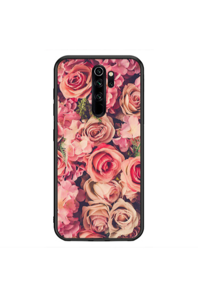 Other Xiaomi Redmi Note 8 Pro Bud Roses Black Glossy Θήκη