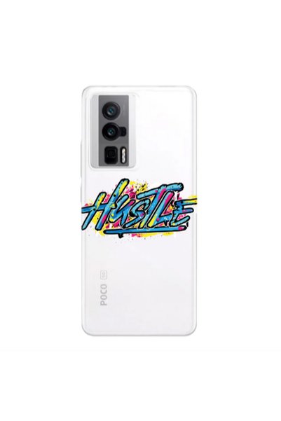 Other Xiaomi Poco F5 Pro Hustle Transparent Silicone TPU Θήκη