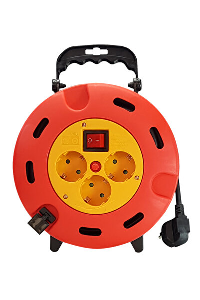 POWERTECH μπαλαντέζα κλειστού τύπου PT-896, 3x schuko, 16A, 5m