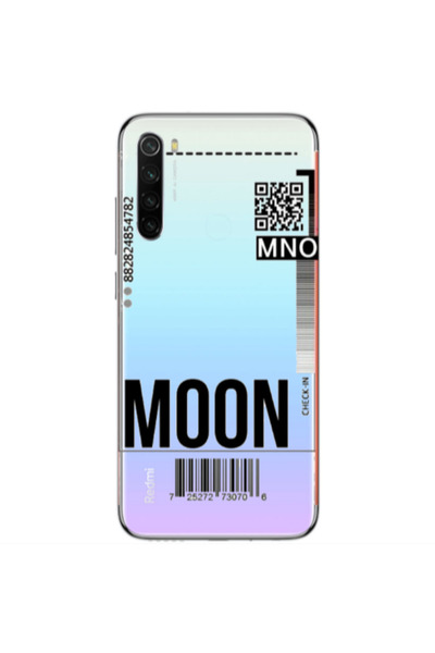 Other Xiaomi Redmi Note 8 A ticket to the moon Transparent Silicone TPU Θήκη