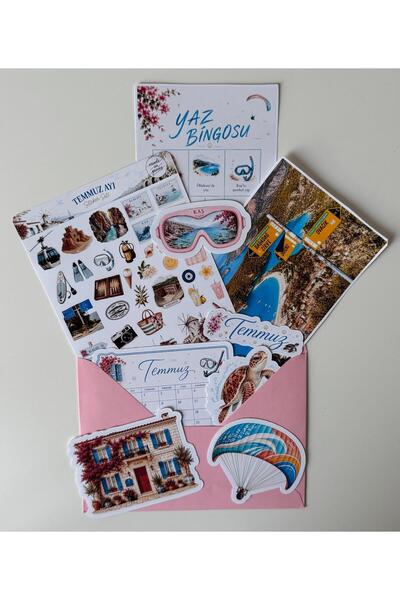 Made in Pieces Temmuz Sticker Kulübü - Aylık Koleksiyon