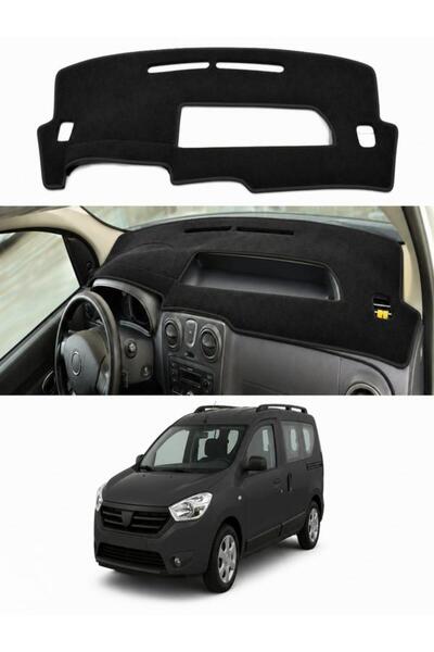 e-biz Dacia Dokker (2012-2021) Uyumlu Torpido Koruma Örtüsü Oto Kılıfı Siyah