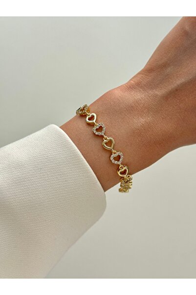 YOUES JEWELRY CM Lux Premium Jeweler Model Bracelet Colorfast Women's Bracelet