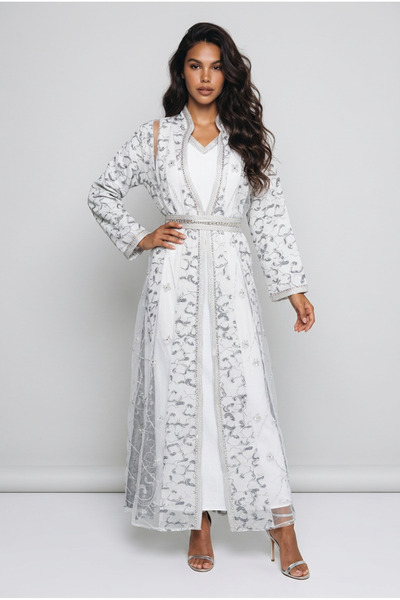 almasa alswda Kuwaiti Two-Layered Jalabiya