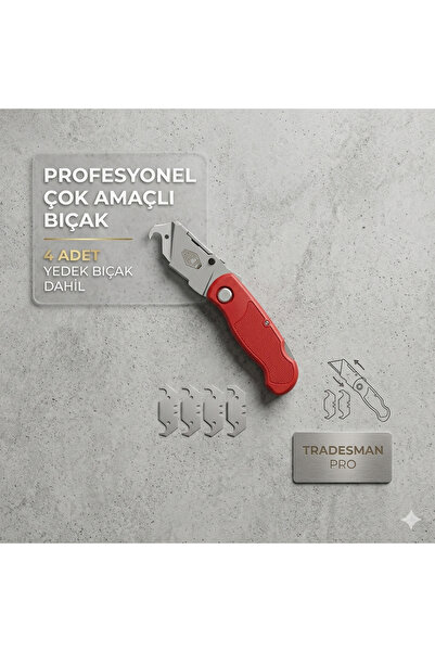 İF Profesyonel çok amaçlı çengelli maket bıçağı