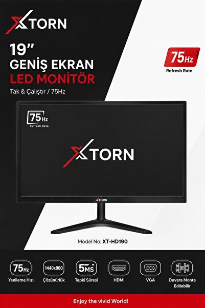 torn 19’’ (48 Ekran) Monitör|Çanaklı/Çanaksız WiFi'li Uydu Alıcısı+TV Askı Aparatı HEDİYE