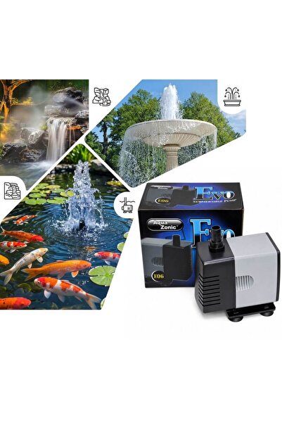 Aqua Zonic Pompa de apa submersibila Evo 6, debit 4000 l/h si 2,38 metri inal...