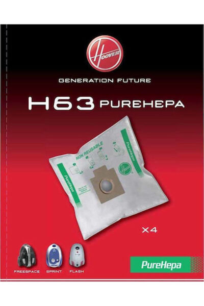Hoover Σακούλες Ηλεκτρικής Σκούπας Γνήσιες H63 Freespace Sprint Flash Capture...
