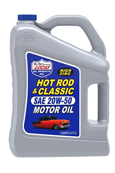 LUCAS Lucas 20W50 Motor Oil, 4 Liter