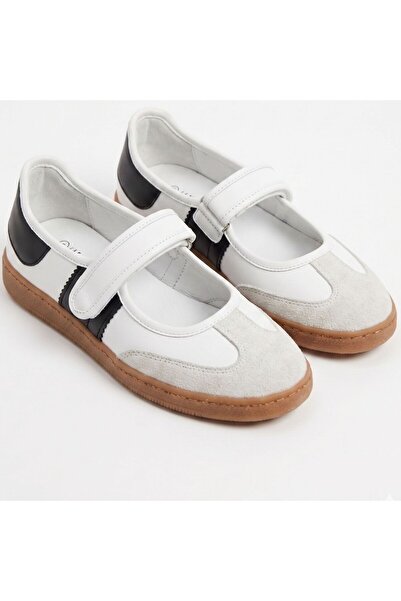 Barinoska Women's Velcro Ballerina Shoes with Thermo Sole, 1 cm Heel, Full Mo...