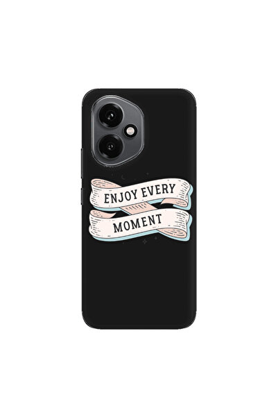 Other Honor Magic 400 Enjoy Every Moment 2 Black Colored Silicone TPU Θήκη