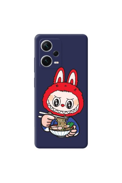 Other Xiaomi Poco X5 Labubu 1 Dark blue Colored Silicone TPU Θήκη