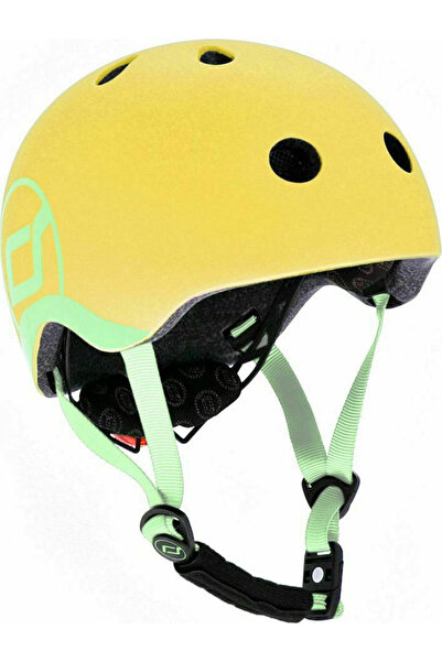 Scoot & Ride Παιδικό Κράνος για Ποδήλατο & Σκούτερ - Κίτρινο