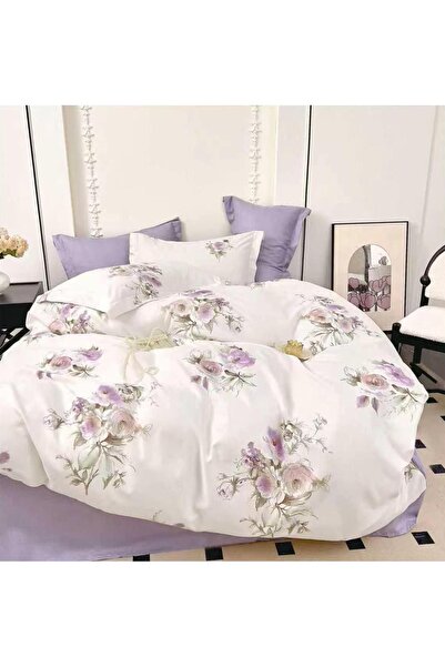 CHIRASO Set lenjerie Pat CHIRASO, 6 piese, Husă de pilotă cu elastic 180x200,...