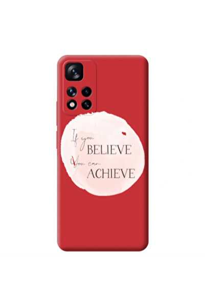 Other Xiaomi Redmi Note 11 Pro 5G If You Believe Red Colored Silicone TPU Θήκη