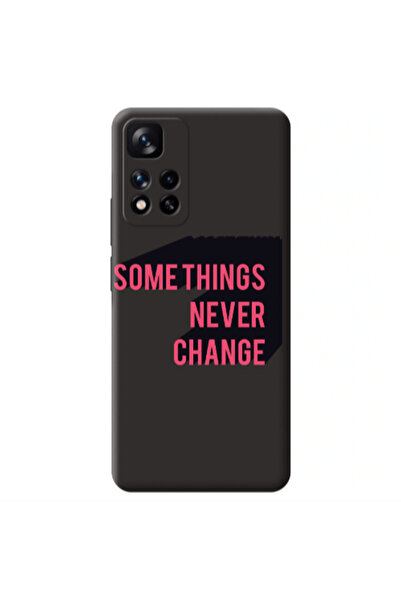 Other Xiaomi Redmi Note 11 Pro 5G Somethings Never Change Black Colored Silic...