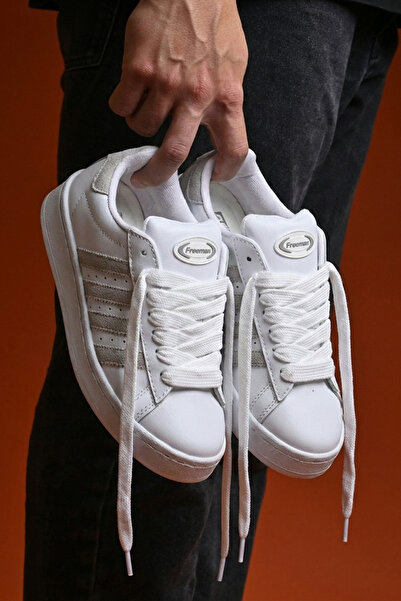 Freemax Stitched Sole Insoles Guaranteed Sneaker Sports Shoes Cmp88 White Ice