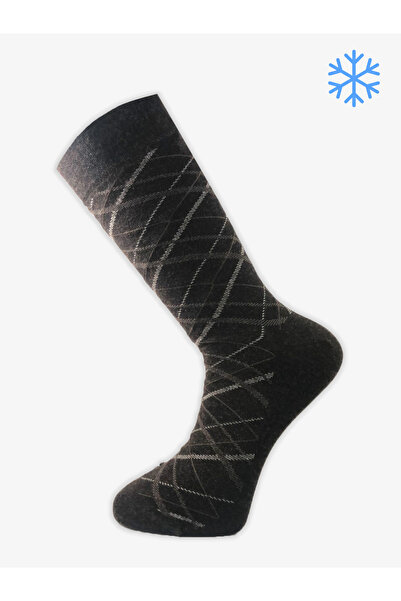 Generic Brand Karacabey Fine Wool Winter Socks Comfortable Men's 12-Piece Socks