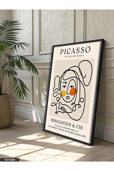 Evinemoda Picasso Berggruen & Cie One Piece Wooden Framed Painting