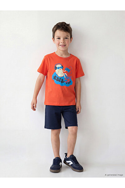 LC Waikiki Peak New Season Printed Boy's Set
