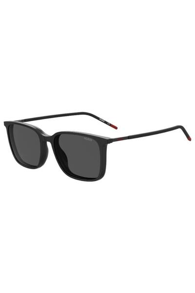HUGO UV Protected Sunglasses Black Frame Grey Mirror Lens 53mm - HG-1270/CS-807