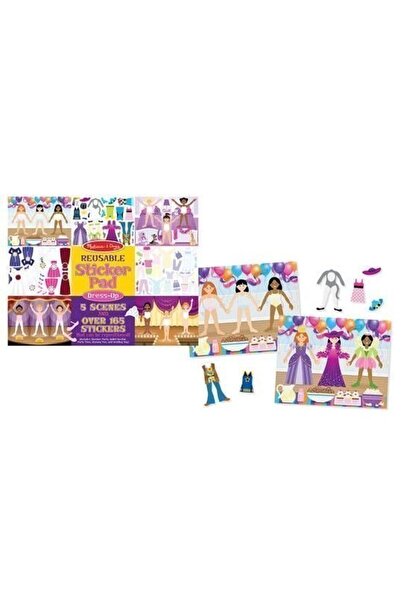 Melissa & Doug Επαναχρησιμοποιούμενα Αυτοκόλλητα - Ντύσε τον Χαρακτήρα (14198)