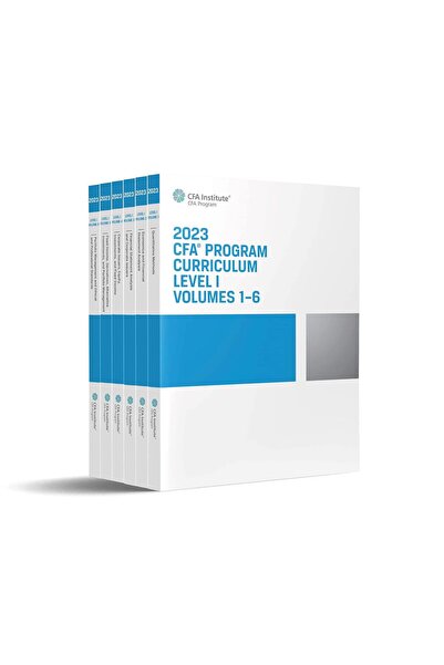Generic 2023 CFA Program Curriculum Level I Box Set