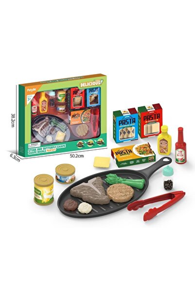 Blue Toys Σετ Κουζίνας Τηγάνι με Φαγητό (MKU278825)