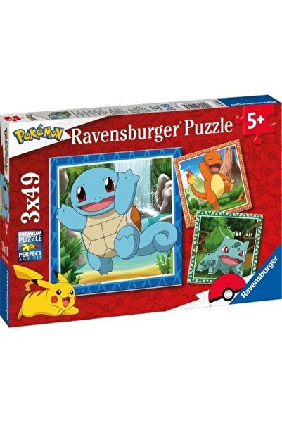 RAVENSBURGER 3x49 Παζλ Πόκεμον (05586)