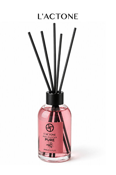 L'ACTONE Pure Bambu Çubuklu Oda Kokusu 2x100 ml Yedekli Set