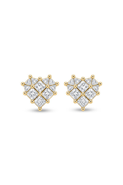 Charmist Steel Zircon Lovelle Earrings