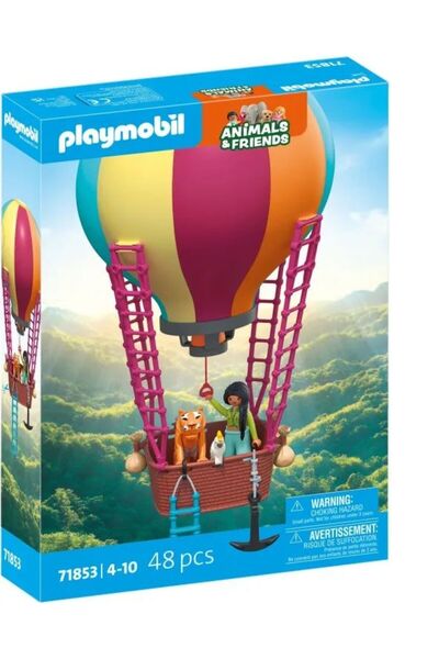 Playmobil Ζώα και Φίλοι Πτήση με αερόστατο (71853)