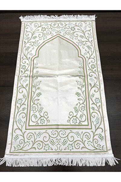 AYHANHOME Dokuma Goblen Burgu Saçaklı Çeyizlik Hediyelik Seccade