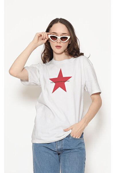buzagi tasarım ürünleri Rage Against the Machine Unisex White Regular T-Shirt