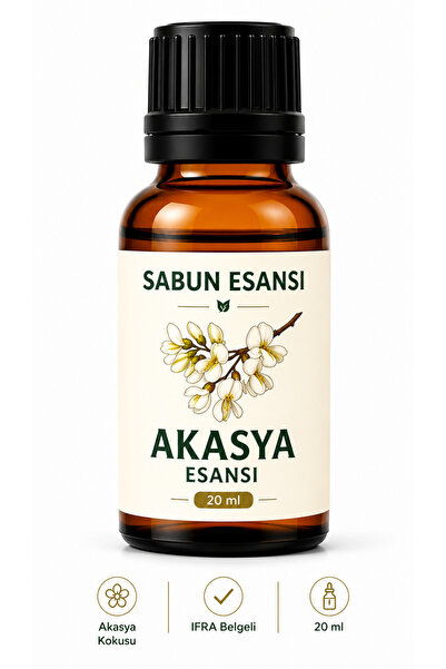 MUMTEDARİK Akasya Kokulu Premium Sabun Esansı 20 ml